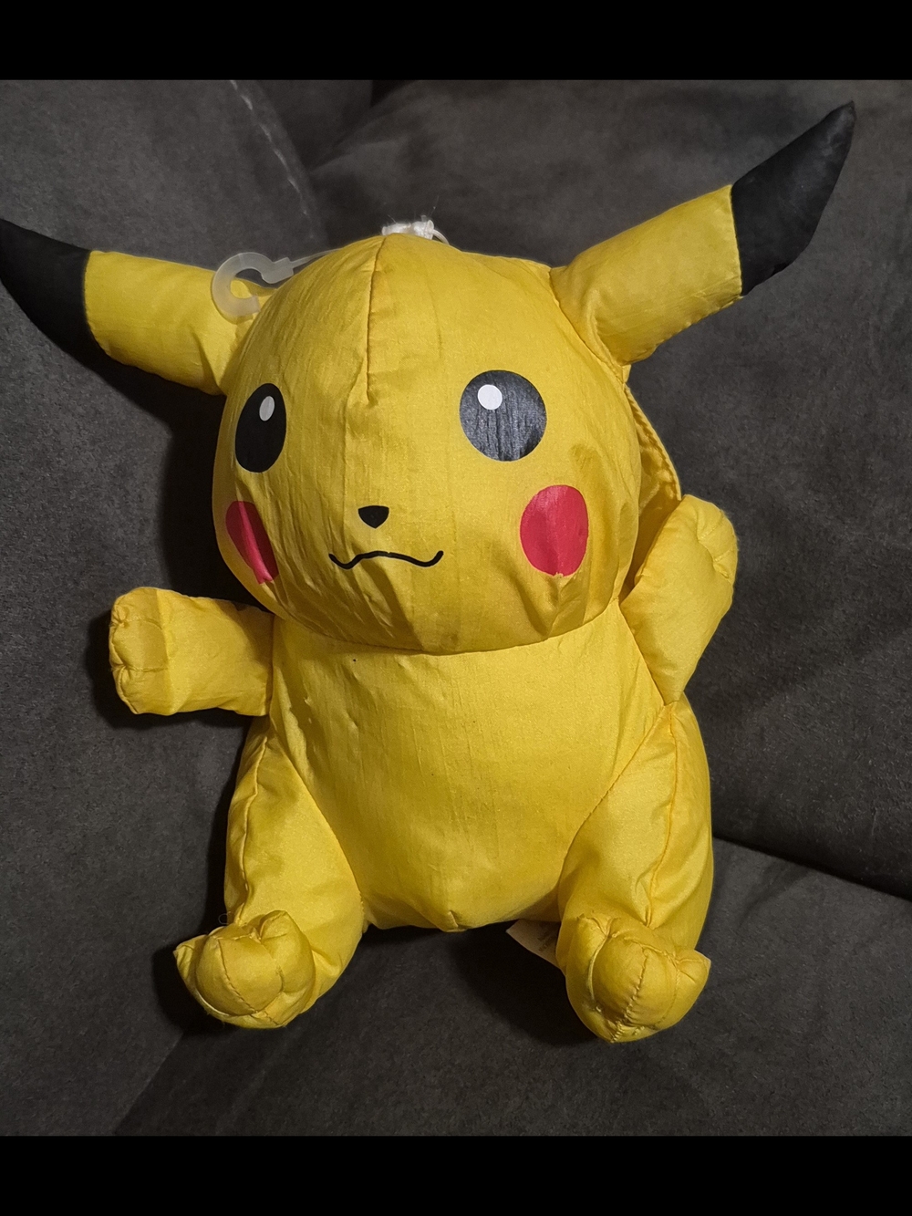 Vintage 1999 Pokémon Pikachu Bath Sponge Buddie Buddy Nintendo Toy